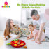 Rubbabu 3D Vegetable Shape Sorter | Educational Tomato Shaped Puzzle with 7 Bright Vegetables